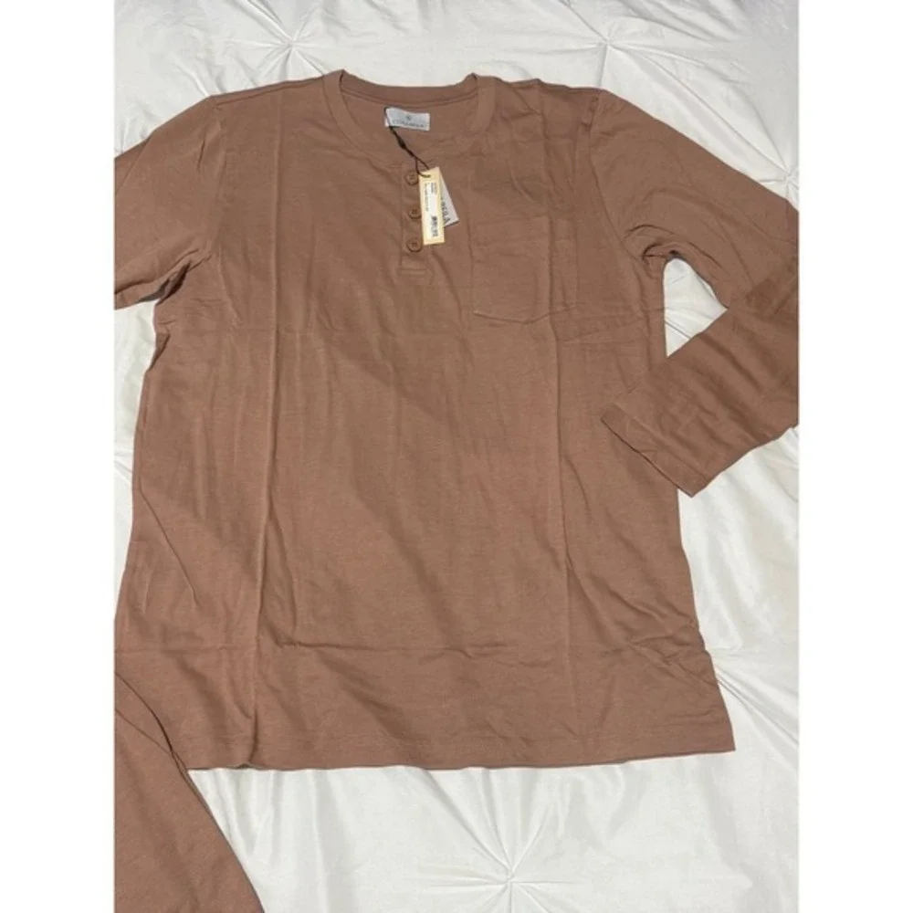 Cosabella Men's Henley & Jogger Pajama Set Pima Cotton Modal Soft Lounge Set L